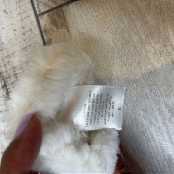 Janie & Jack Pink Crib Shoes - Picture 3 of 7